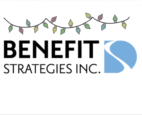Benefit Strategies Happy Holidays Logo